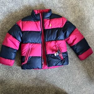 Ralph Lauren 5T puffer jacket- girls